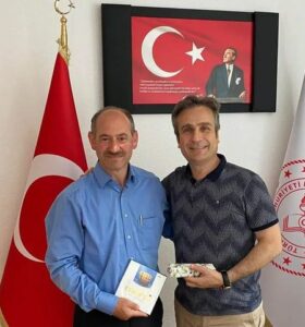 Görev süresi dolan Ataşeye veda ziyareti