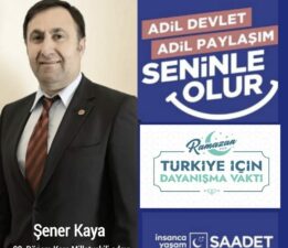 Şener Kaya, milletvekili aday adayı oldu