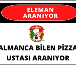 Pizza ustası aranıyor