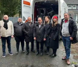 Kasselli Türkler İyilik Hareketi Yardımları Yola Çıktı