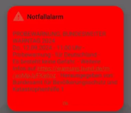 Almanya’da sirenler çaldı