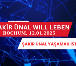 Bochumlu Şakir Ünal yaşamak istiyor