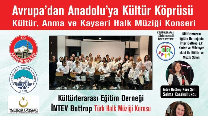 Avrupa’dan Anadolu’ya Kültür Köprüsü